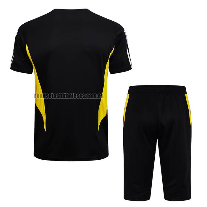 Chandal del Juventus Manga Corta 2023 2024 Negro - Pantalon Corto